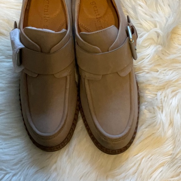 Gentle Souls Bestie Leather Shootie Women’s Mushroom Buckle Block Heel Size 8.5 - Picture 7 of 16